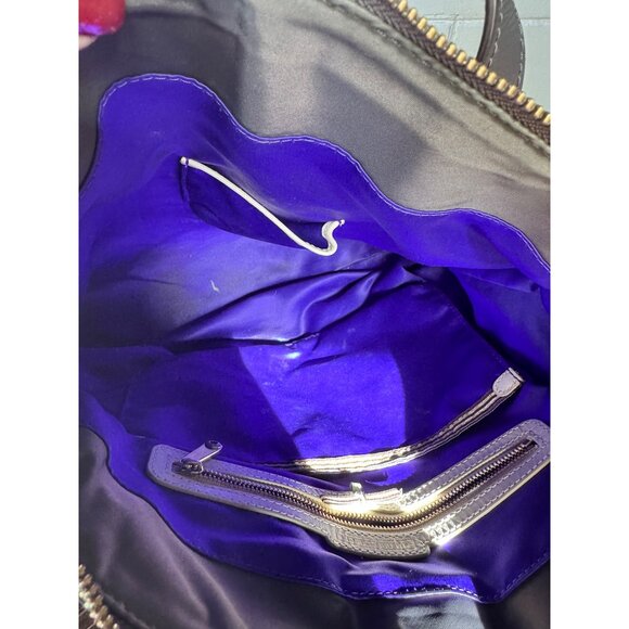 Henri Bendel Convertible Gray Nylon Jetsetter Backpack - Picture 7 of 9